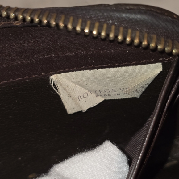 Bottega Veneta Dark Brown Interaccio Wallet - Picture 8 of 9